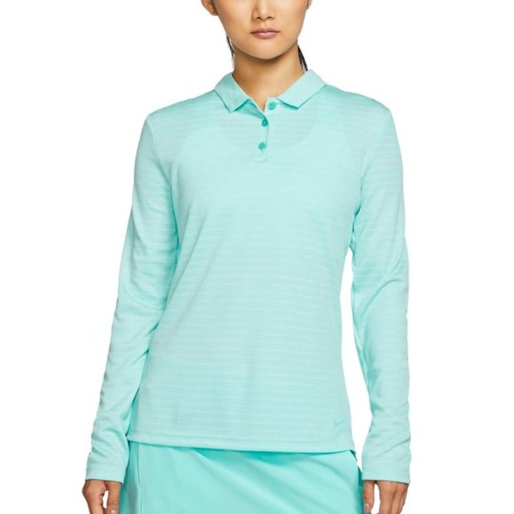 NWT Nike Women's Dri-FIT Long Sleeve Polo | XL